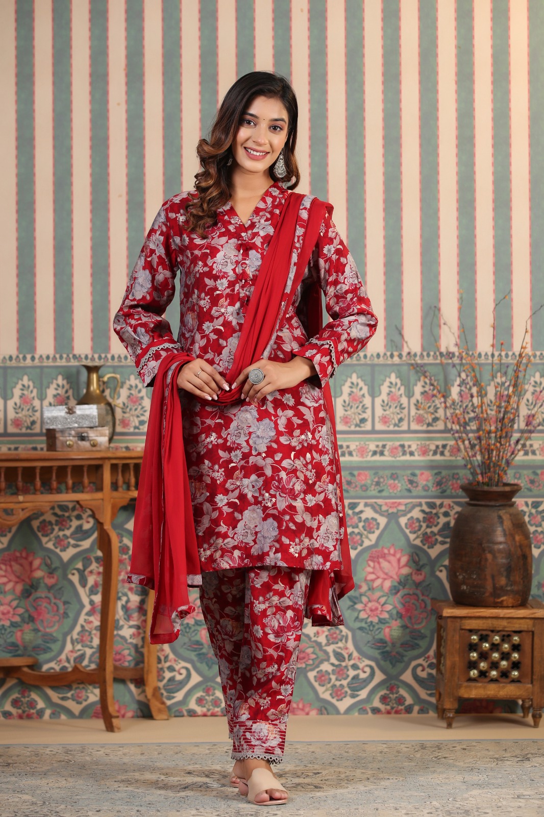 mahrron Fabric: maslin long tunic cord set at Rs 999/piece in Jaipur